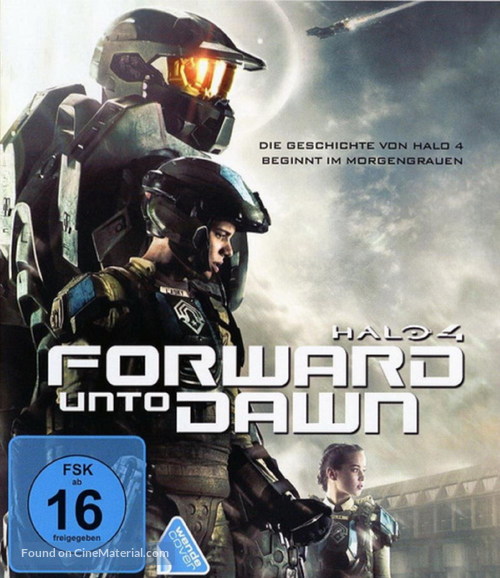 Halo 4: Forward Unto Dawn - German Blu-Ray movie cover