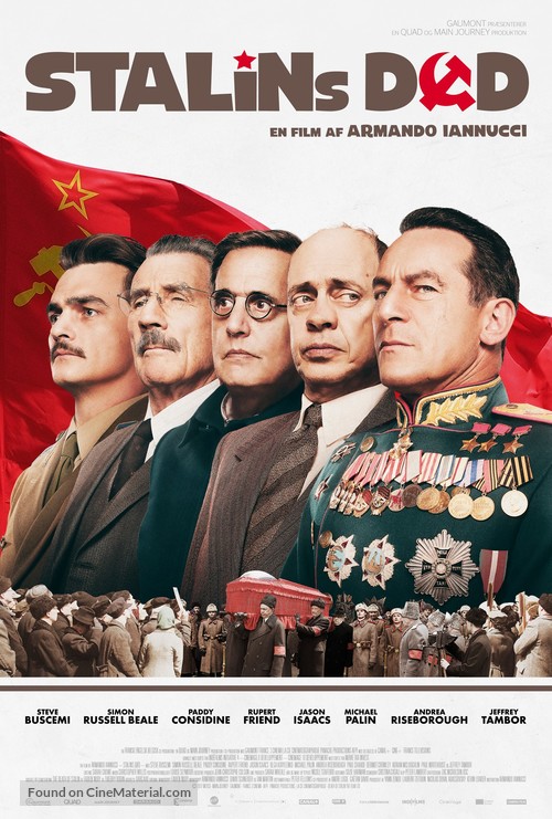 The Death of Stalin - Danish Movie Poster