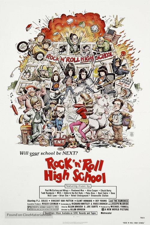 Rock &#039;n&#039; Roll High School - Movie Poster