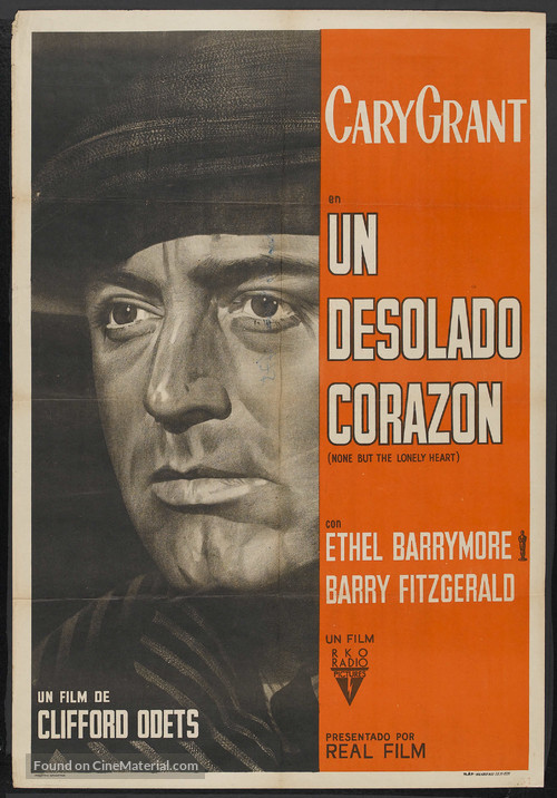 None But the Lonely Heart - Argentinian Movie Poster