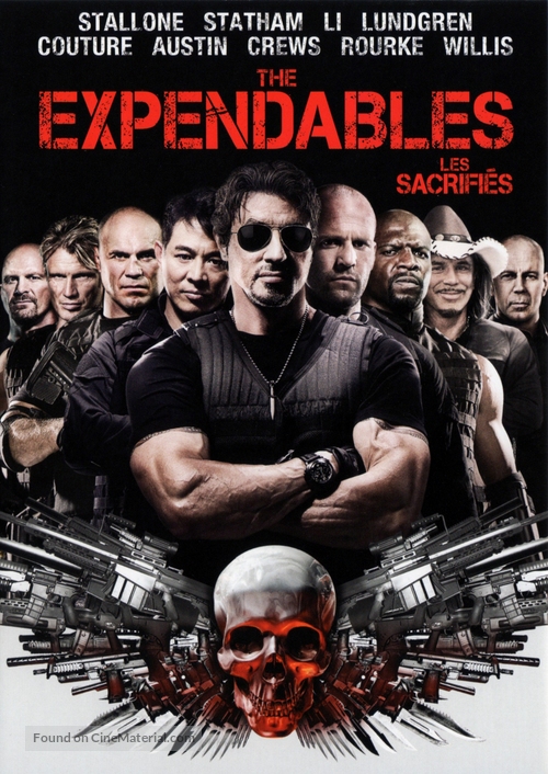 The Expendables - Canadian Movie Cover