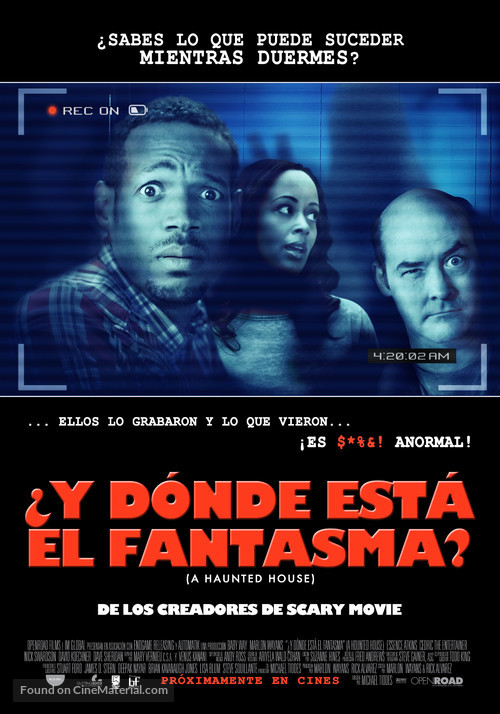 A Haunted House - Chilean Movie Poster