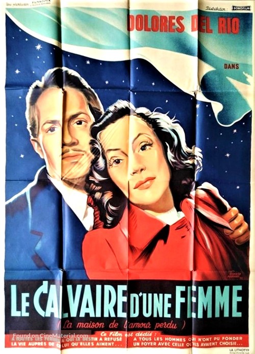 La casa chica - French Movie Poster