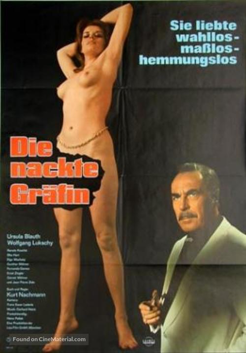 Die nackte Gr&auml;fin - German Movie Poster