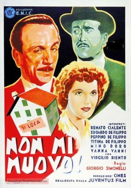 Non mi muovo! - Italian Movie Poster