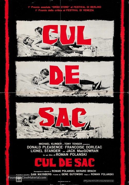 Cul-de-sac - Italian Movie Poster