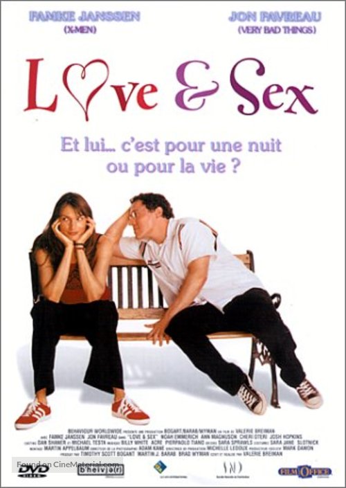 Love &amp; Sex - French DVD movie cover