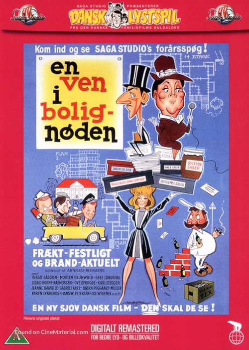 En ven i bolign&oslash;den - Danish DVD movie cover