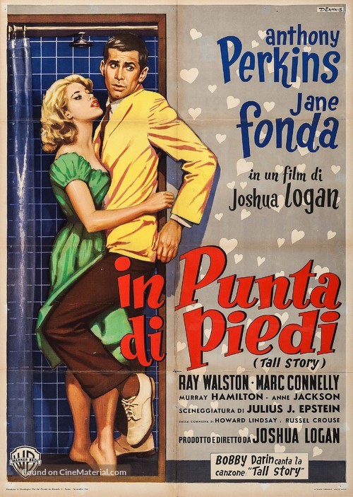 Tall Story - Italian Movie Poster