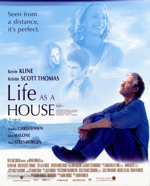 Life as a House - Australian Movie Poster