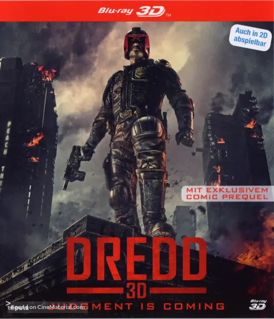 Dredd - German Movie Cover