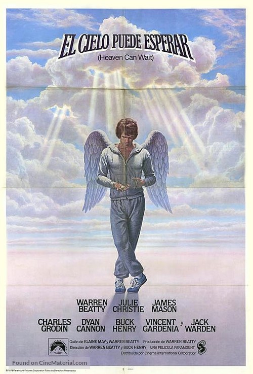 Heaven Can Wait - Spanish Movie Poster