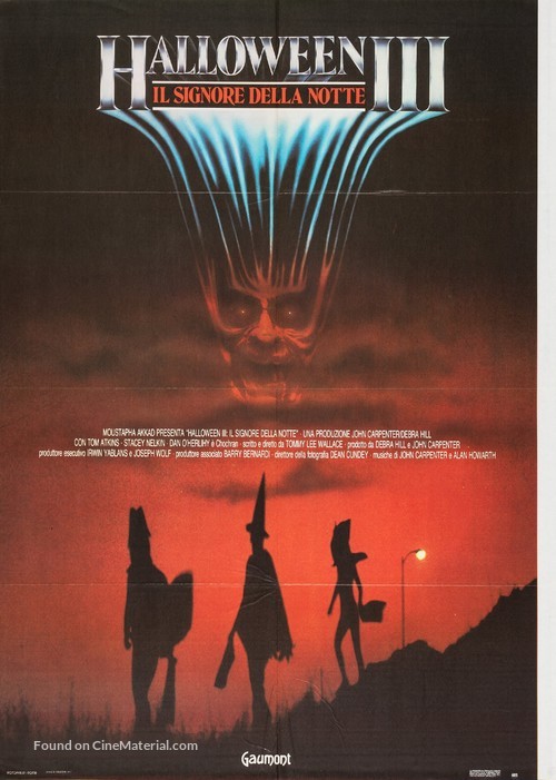 Halloween III: Season of the Witch - Italian Movie Poster
