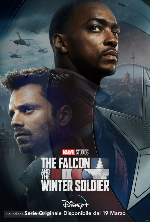 &quot;The Falcon and the Winter Soldier&quot; - Italian Movie Poster