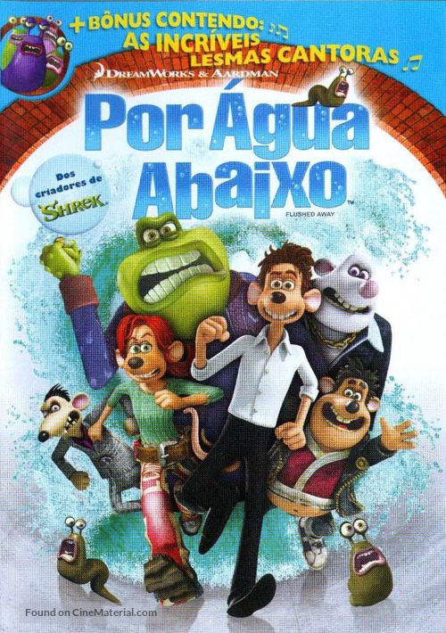 Flushed Away - Brazilian Movie Cover