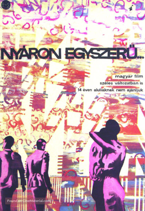 Ny&aacute;ron egyszer&uuml; - Hungarian Movie Poster