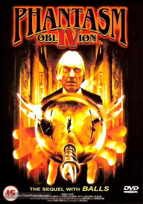 Phantasm IV: Oblivion - British DVD movie cover