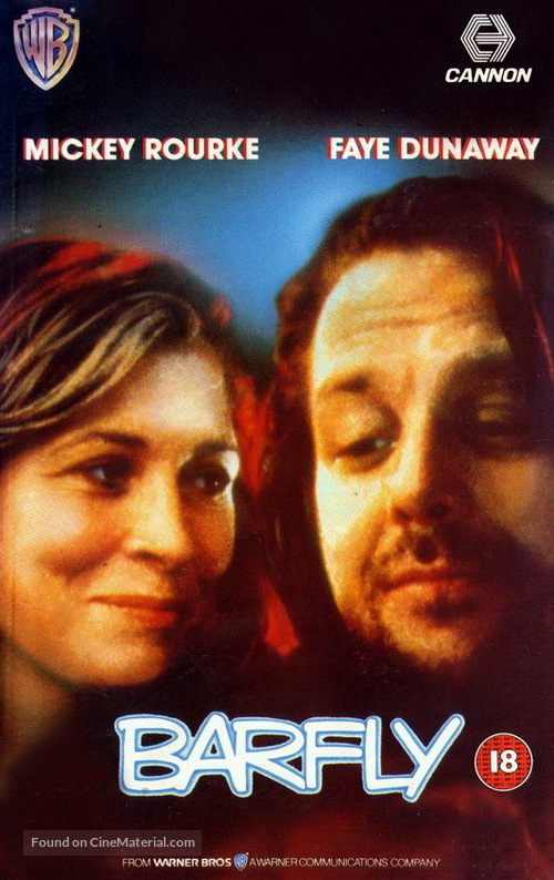 Barfly - British VHS movie cover