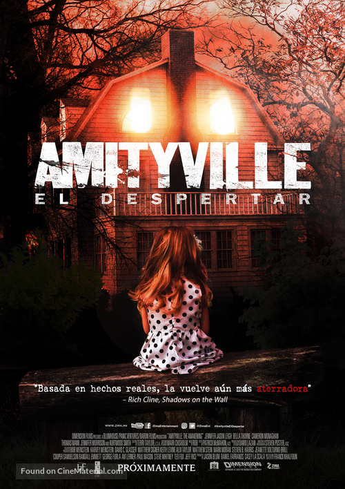 Amityville: The Awakening - Mexican Movie Poster