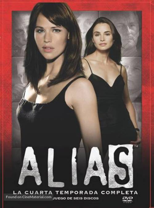 &quot;Alias&quot; - Argentinian DVD movie cover