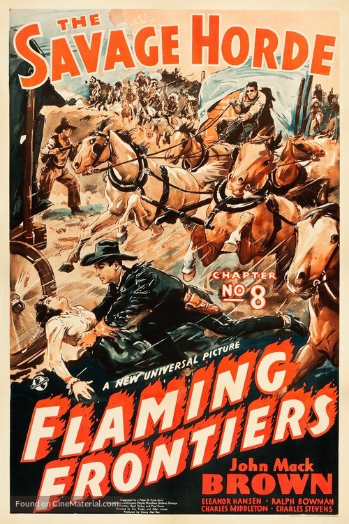 Flaming Frontiers - Movie Poster