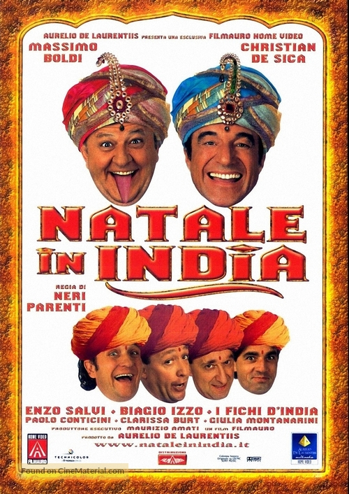 Natale in India - Italian Movie Poster