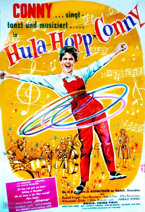 Hula-Hopp, Conny - German Movie Poster