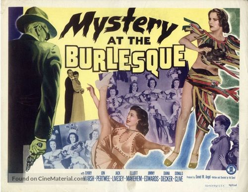 Mystery at the Burlesque - Movie Poster