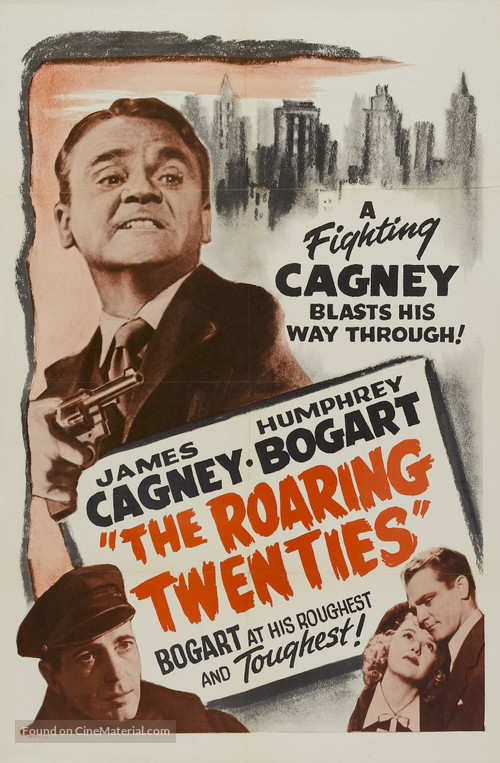 The Roaring Twenties (1939) re-release movie poster