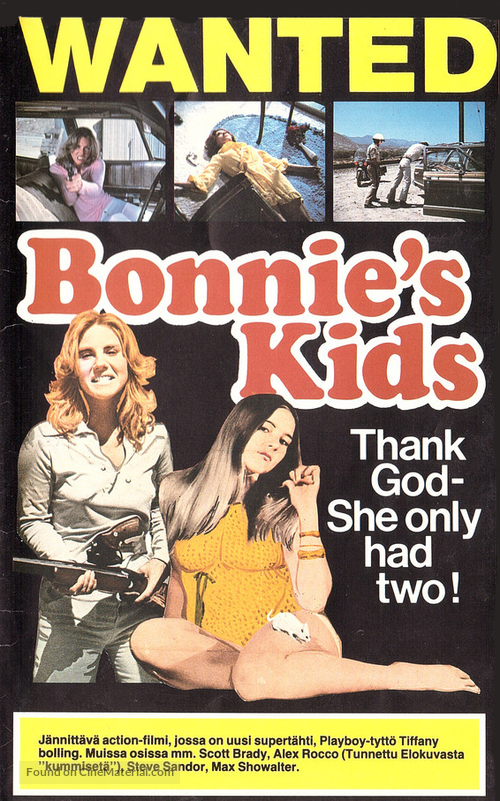 Bonnie&#039;s Kids - Finnish VHS movie cover