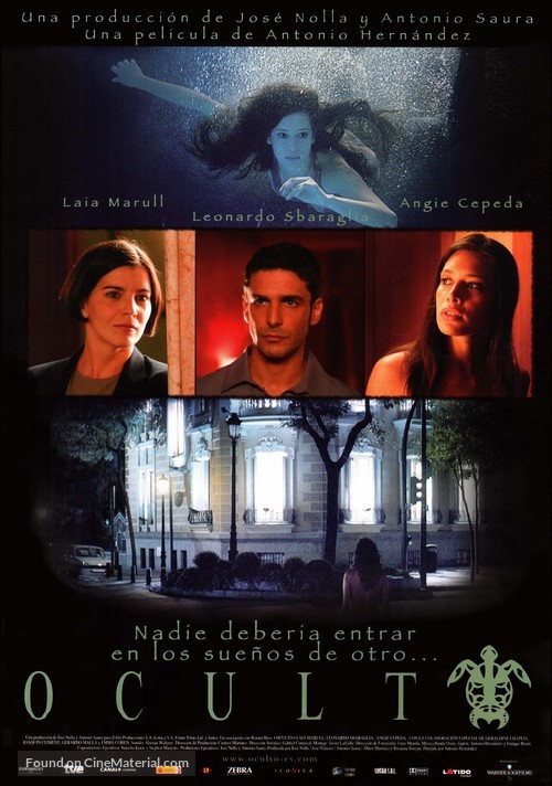 Oculto - Spanish Movie Poster