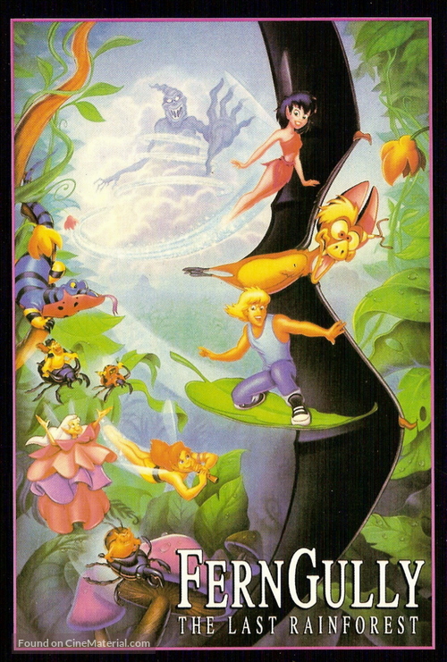 FernGully: The Last Rainforest - DVD movie cover