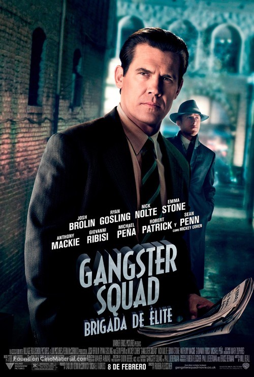 Gangster Squad - Spanish Movie Poster