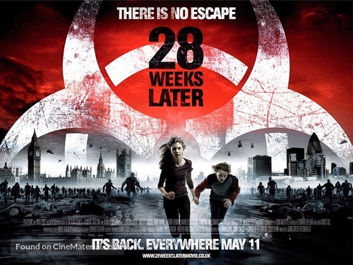 28 Weeks Later - British Movie Poster