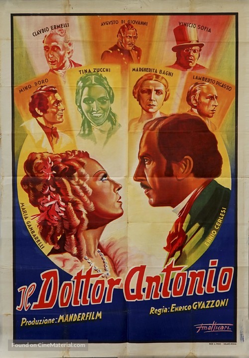 Il dottor Antonio - Italian Movie Poster