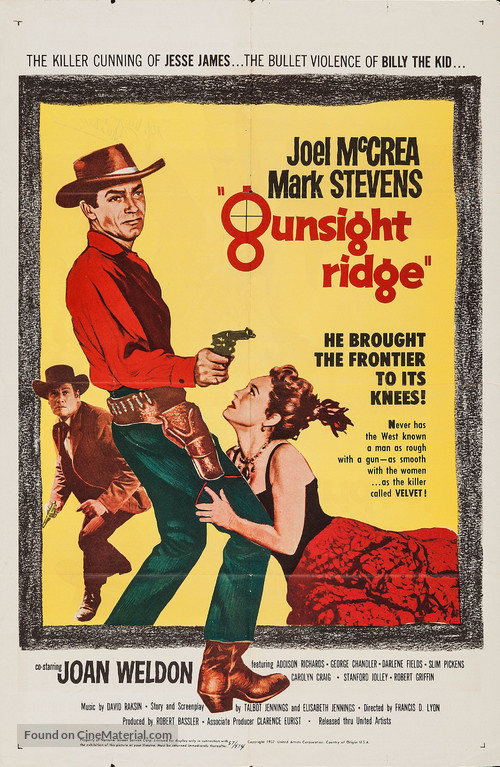 Gunsight Ridge - Movie Poster