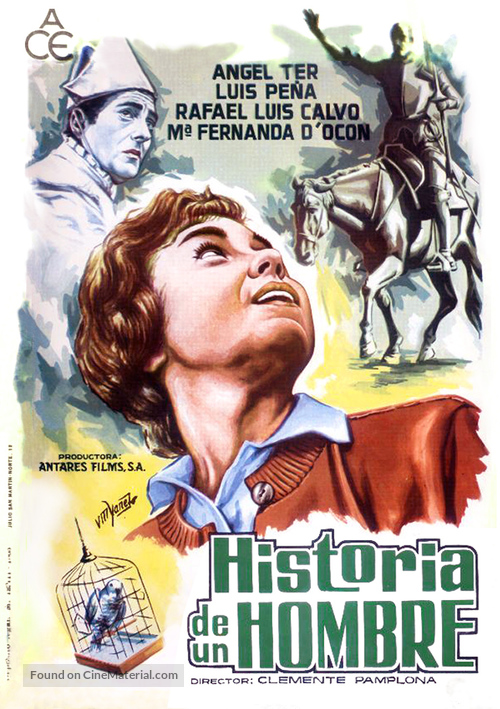 Historia de un hombre - Spanish Movie Poster