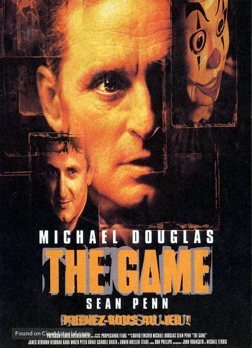 The Game - French Movie Poster