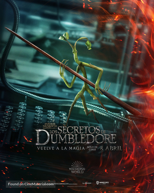 Fantastic Beasts: The Secrets of Dumbledore - Spanish Movie Poster