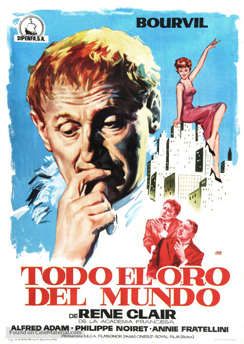 Tout l&#039;or du monde - Spanish Movie Poster