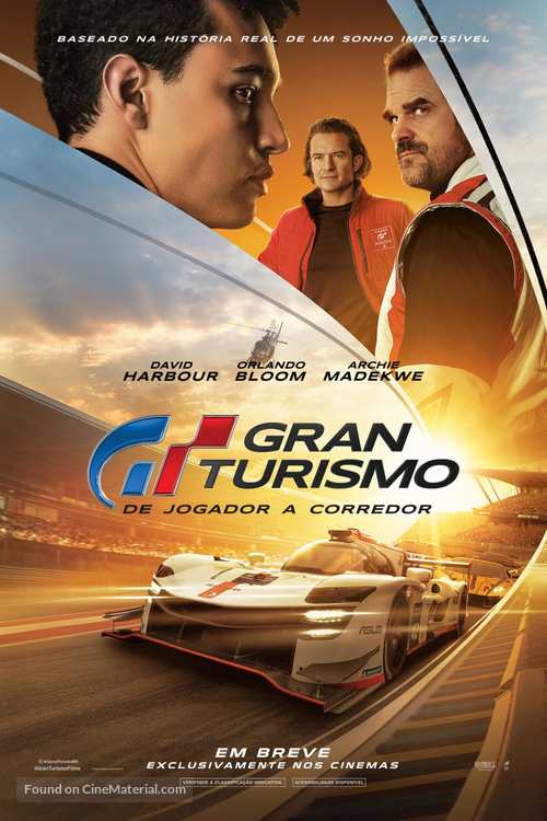 Gran Turismo - Brazilian Movie Poster