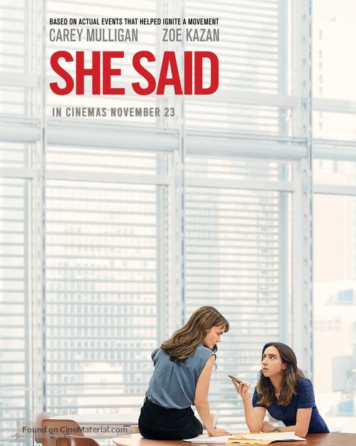 She Said - Philippine Movie Poster