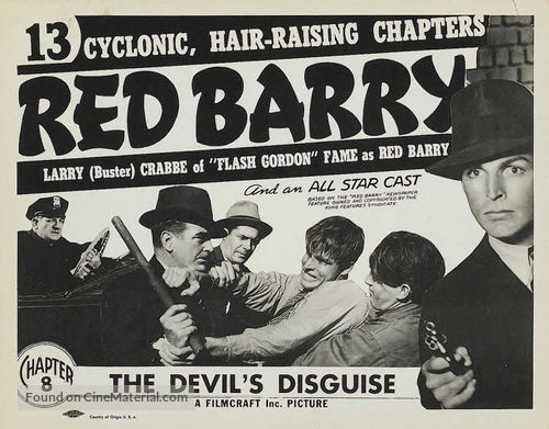 Red Barry - Movie Poster