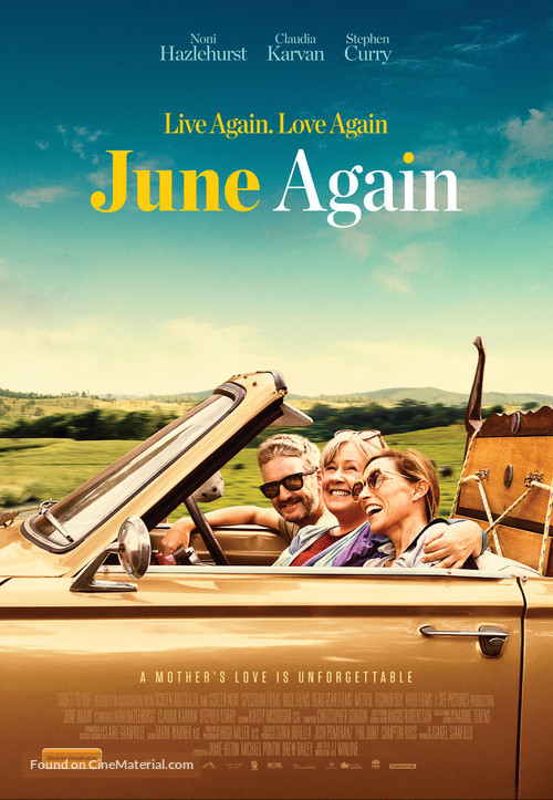 June Again - Australian Movie Poster