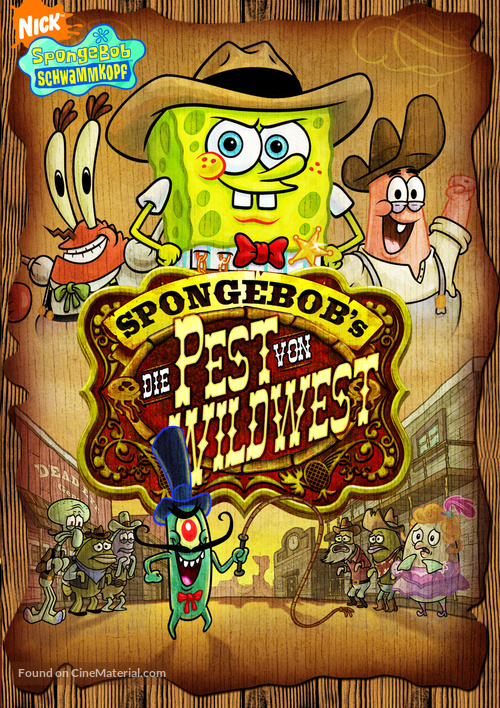 &quot;SpongeBob SquarePants&quot; - German DVD movie cover