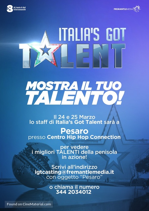 &quot;Italia&#039;s Got Talent&quot; - Italian Movie Poster