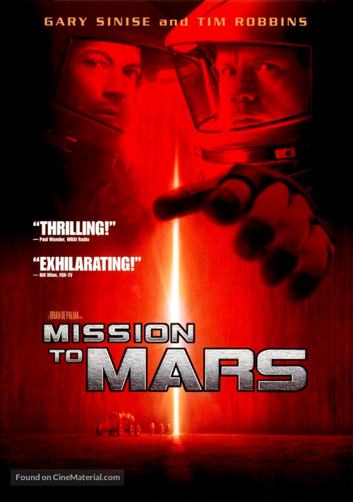 Mission To Mars - DVD movie cover