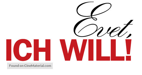 Evet, ich will! - German Logo