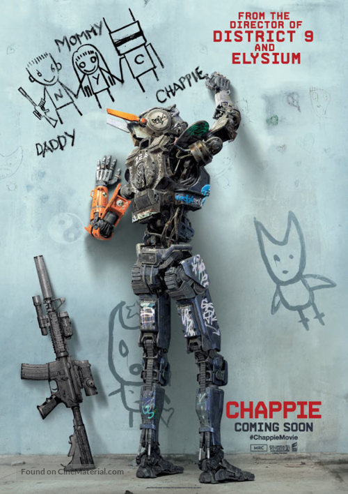 Chappie - British Movie Poster