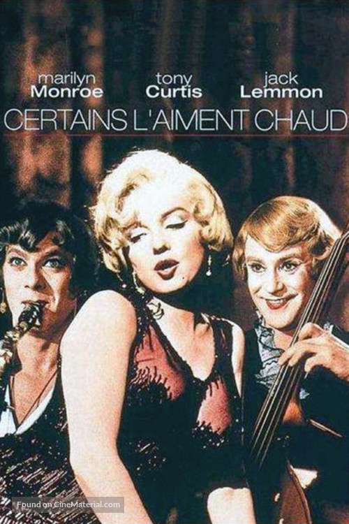 Some Like It Hot - French Movie Cover